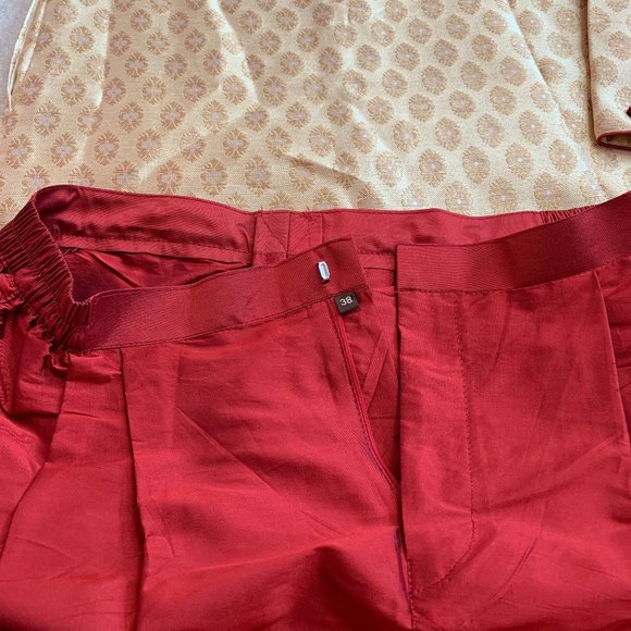 Men's Sherwani - Indian Wedding Suit - Kurta Pajama for Grom - Picture 8 of 11